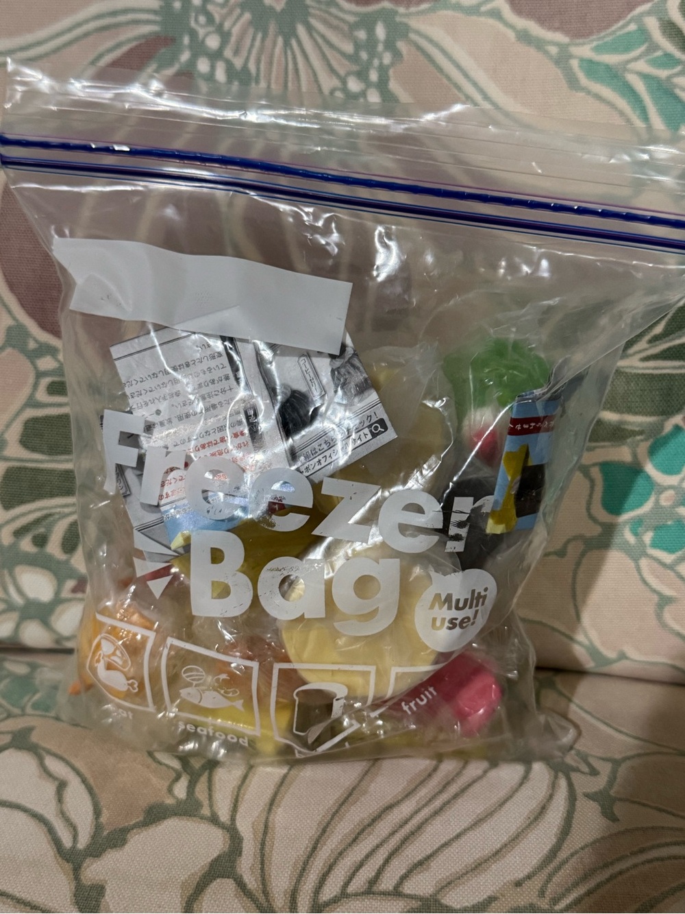 Cute food gacha bag